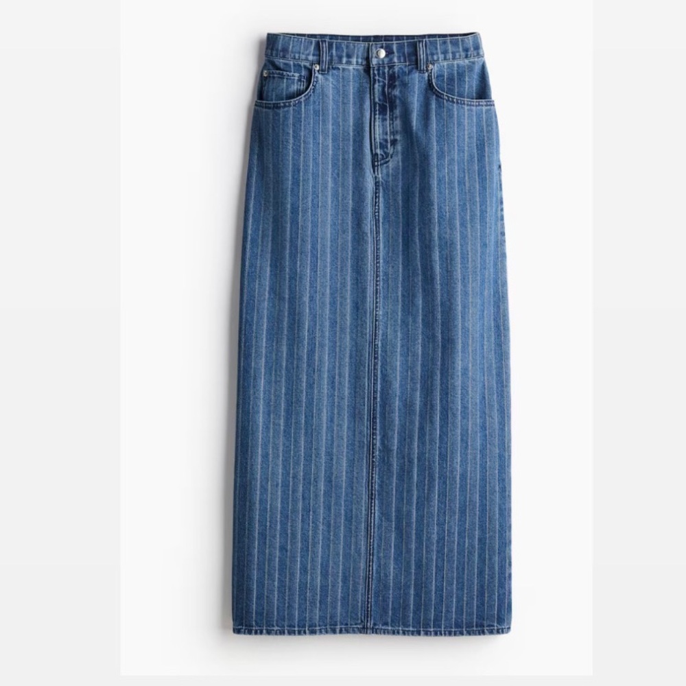 H&M Blue Denim Skirt